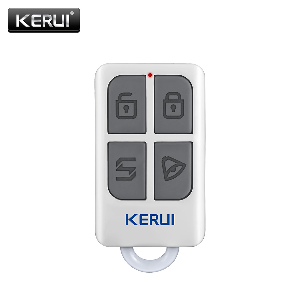 Home Security Tools - KERUI Gantungan Kunci 4 Tombol Remote
