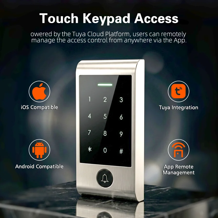 Home Security Systems - Sistem Akses Keypad Sentuh Kontrol Jarak
