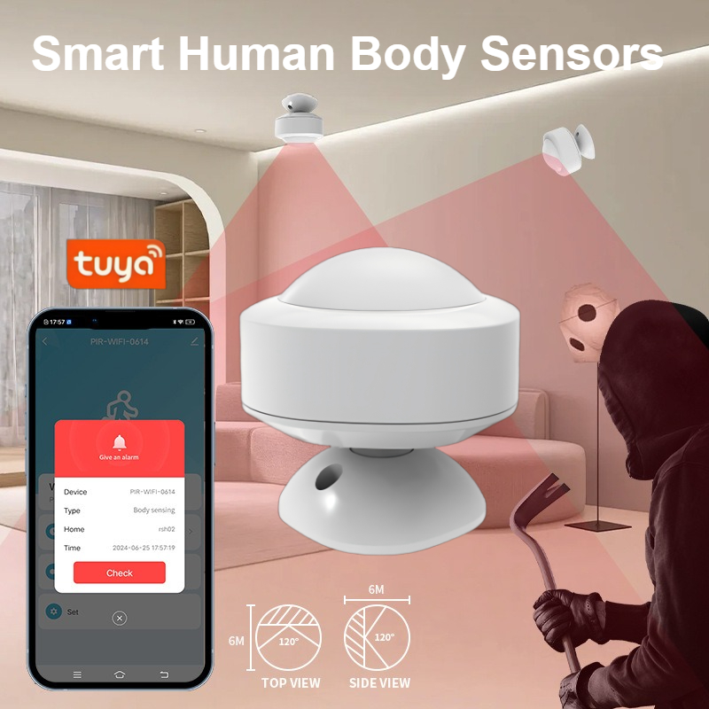 Home Security Radar System - Tuya Sensor Tubuh Manusia Cerdas Nirkabel