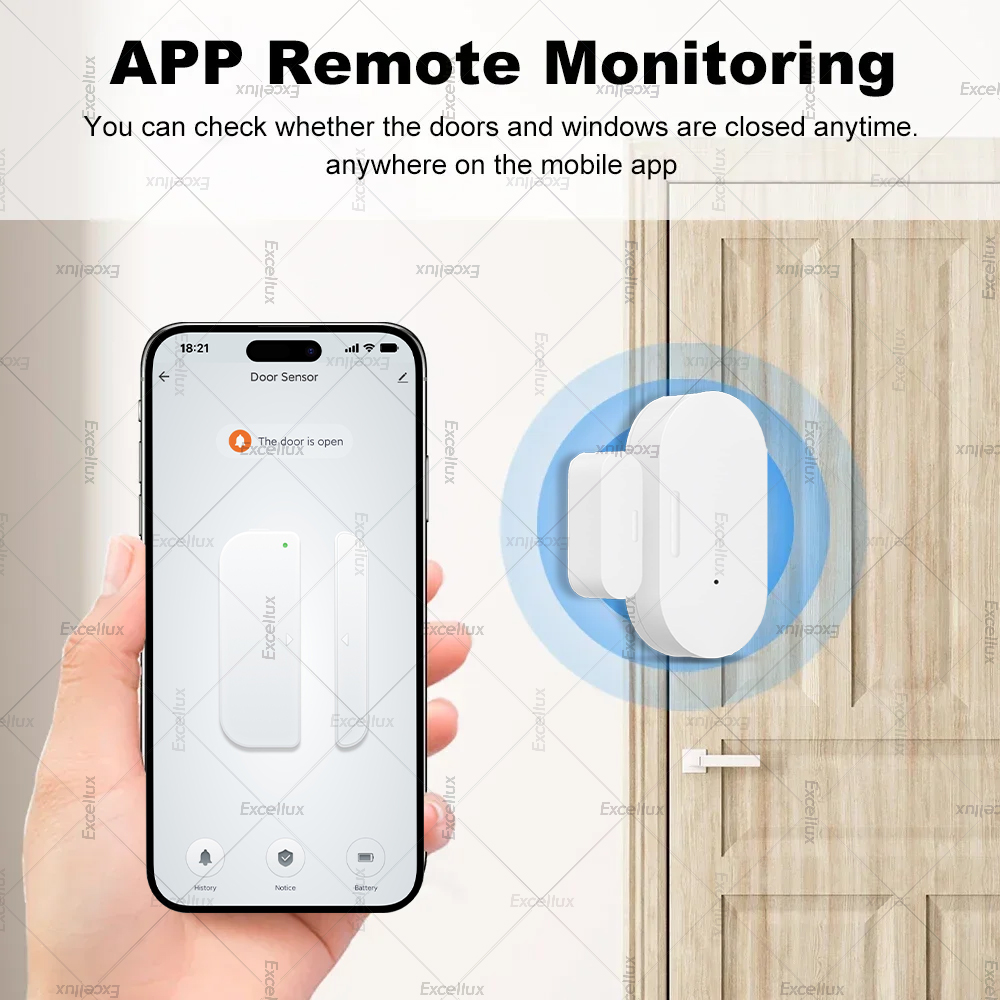Zigbee 3.0 Sensor Jendela Pint - Home Security Tools ulasan dan harga