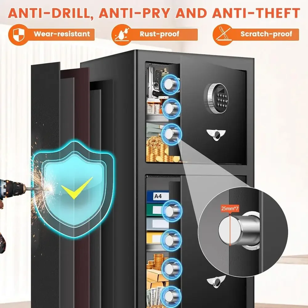 Brankas Keamanan Pintu Ganda X - Home Security Officer ulasan dan harga