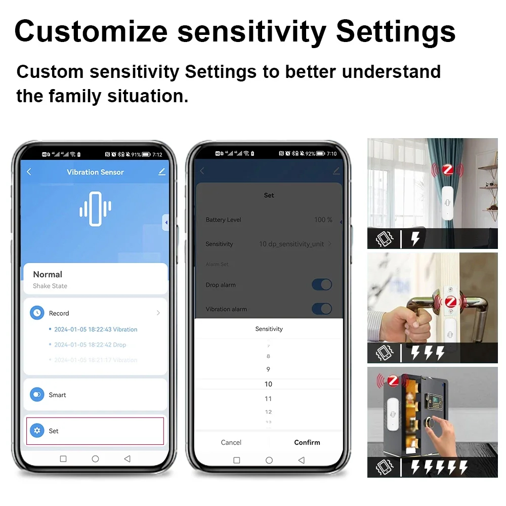 Aplikasi Sensor Getaran ZigBee - Home Security Tools ulasan dan harga