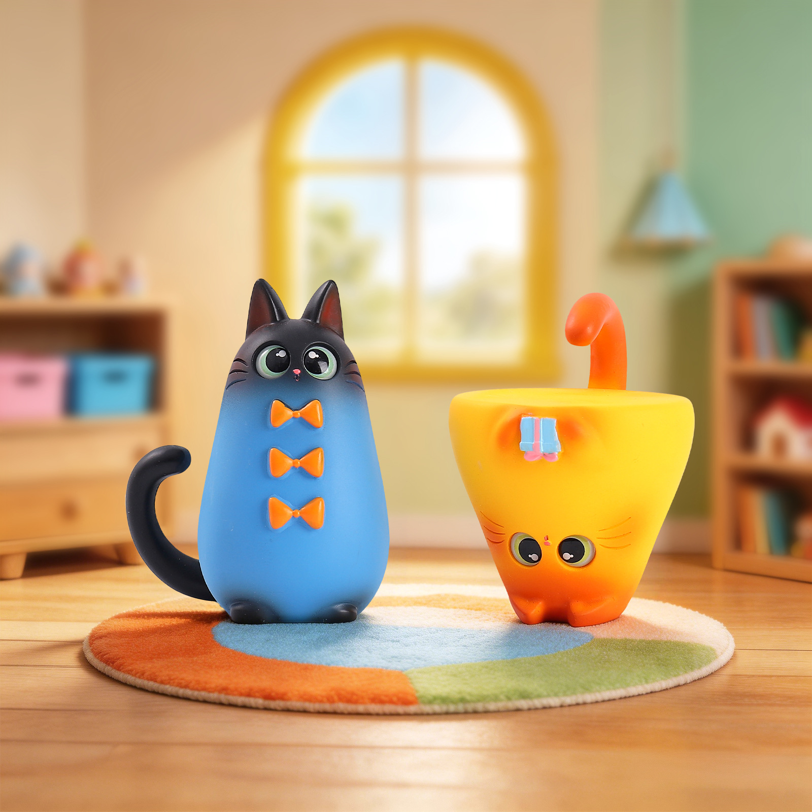 Figur Kucing Blind Box Resin K - Home Security Officer ulasan dan harga