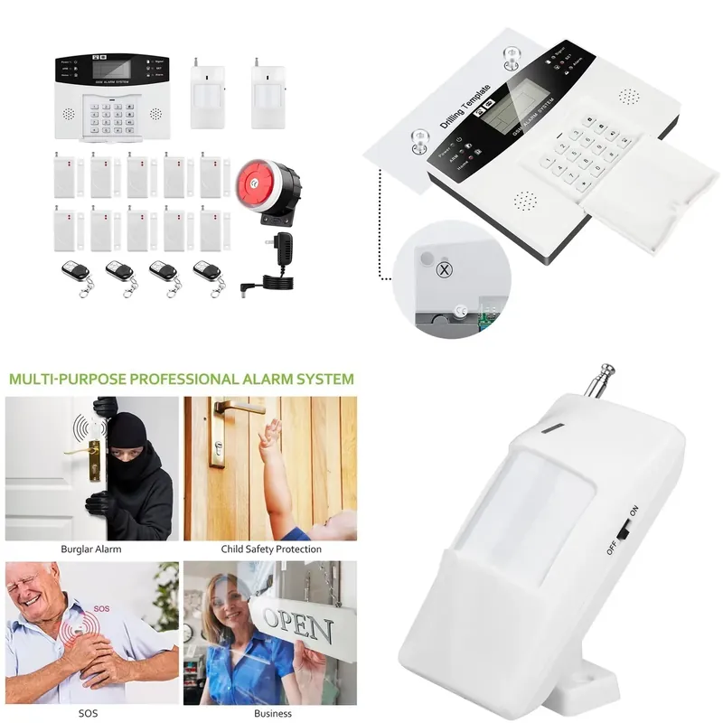 Kit Alarm Pencuri Rumah Sistem - Home Security Systems ulasan dan harga