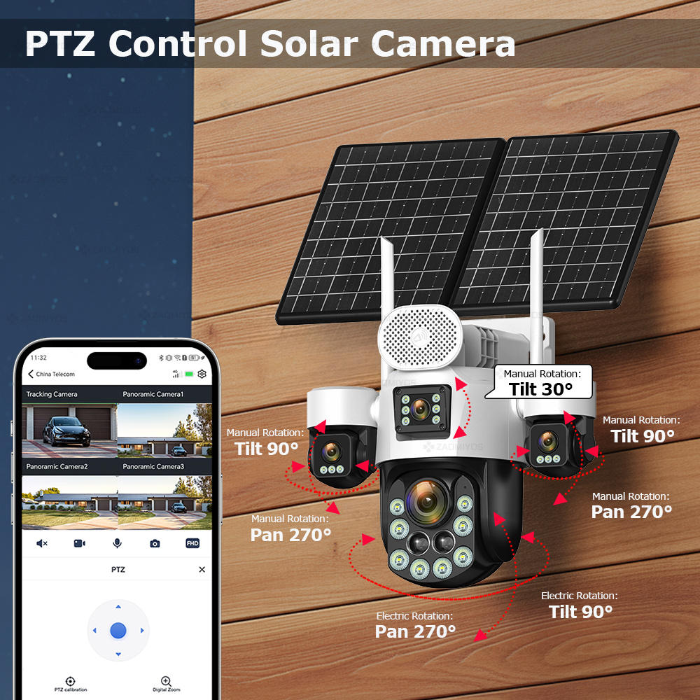 4 Lensa Luar Ruangan 360 °   K - Home Security Tools ulasan dan harga