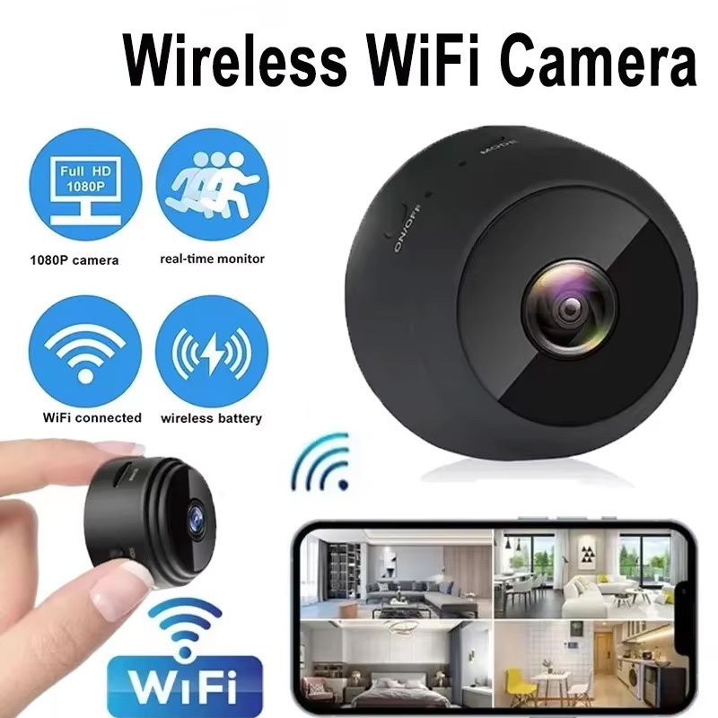 Kamera A9 Baru Wifi 1080p HD M - Home Security Tools ulasan dan harga