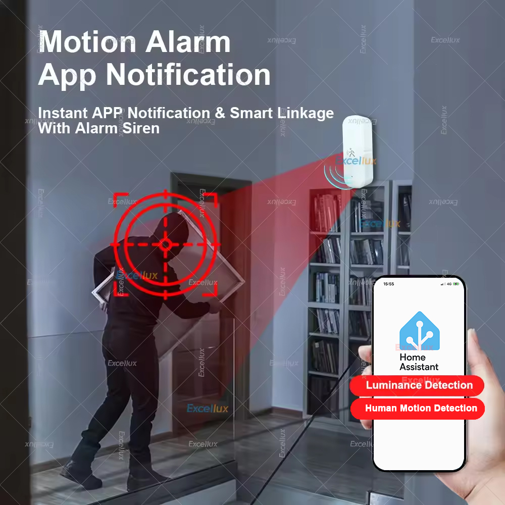 Smart ZigBee Sensor Gerak Rada - Home Security Tools ulasan dan harga