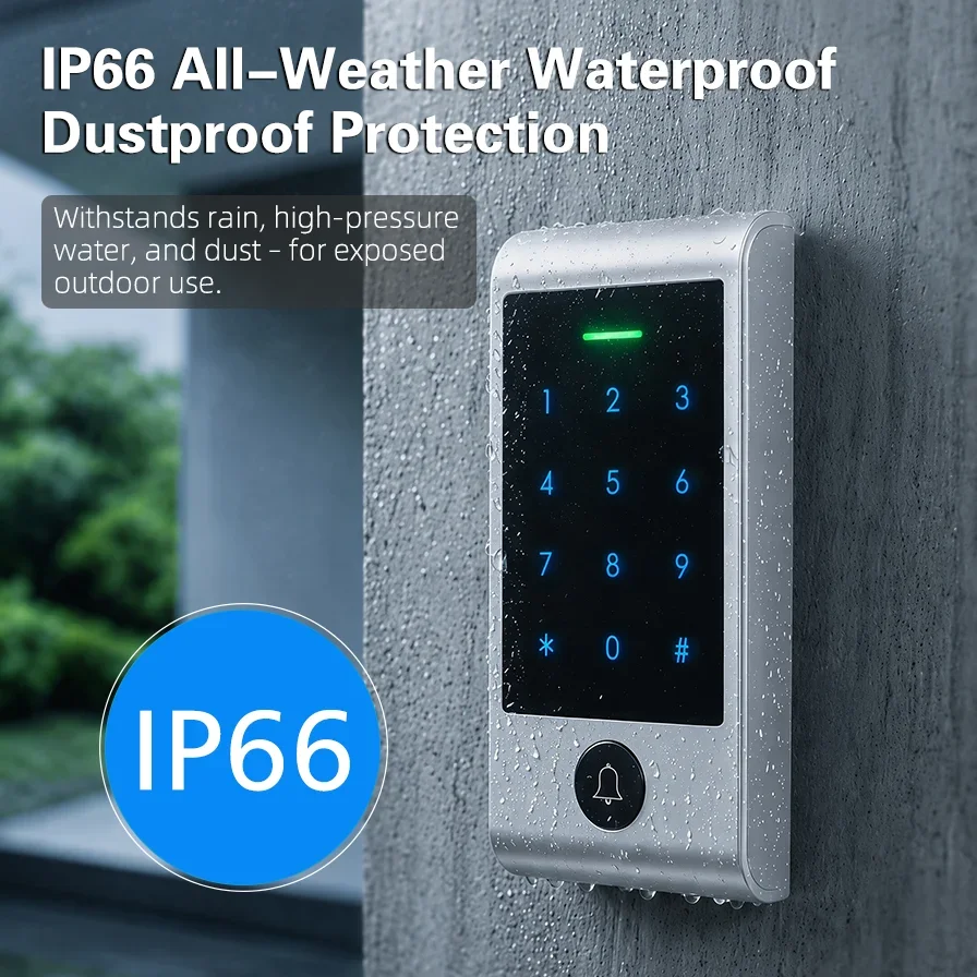 Sistem Akses Keypad Sentuh Kon - Home Security Systems ulasan dan harga