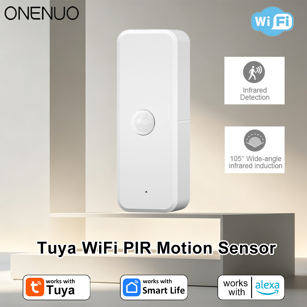 Detektor Gerakan PIR WiFi Tuya - Home Security Tools ulasan dan harga