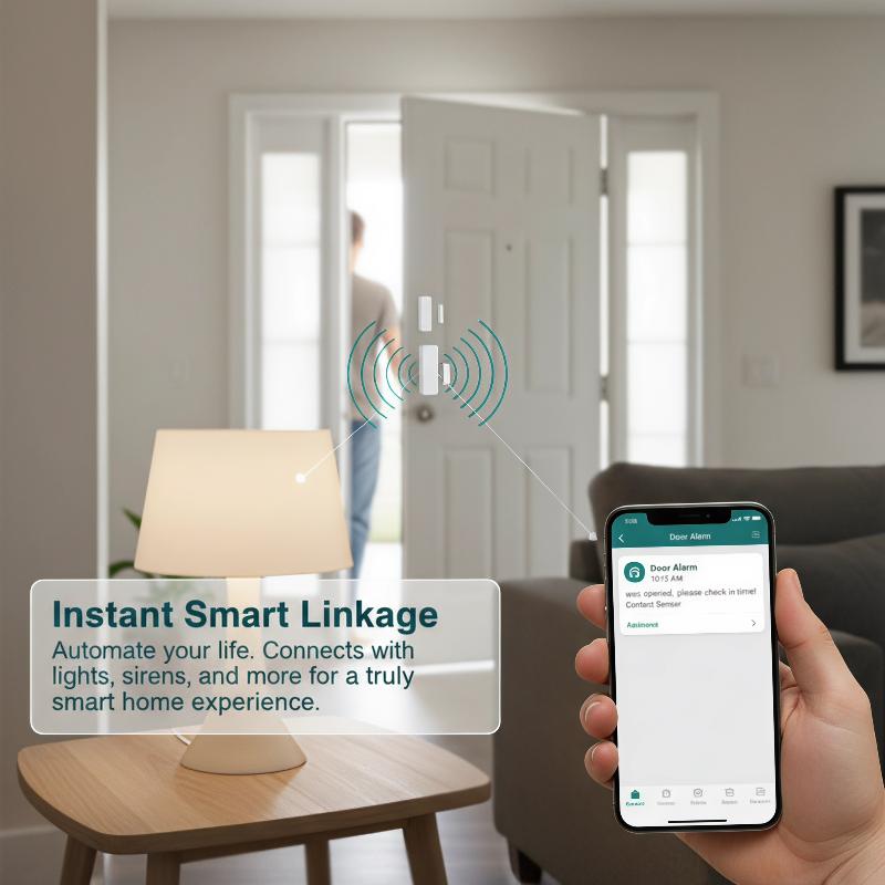 Sensor Pintu Jendela Mini Pint - Home Security Officer ulasan dan harga