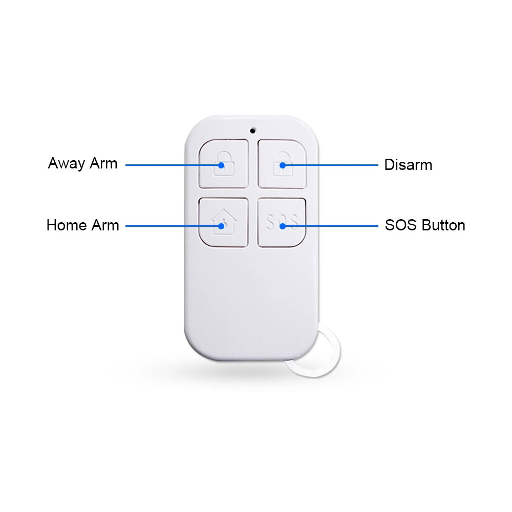 Detektor Remote kontrol nirkab - Home Security Systems ulasan dan harga