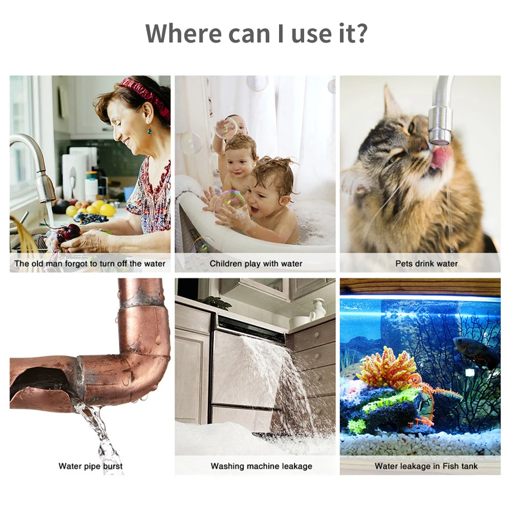 Tuya WiFi Zigbee Sensor Air De - Home Security Tools ulasan dan harga