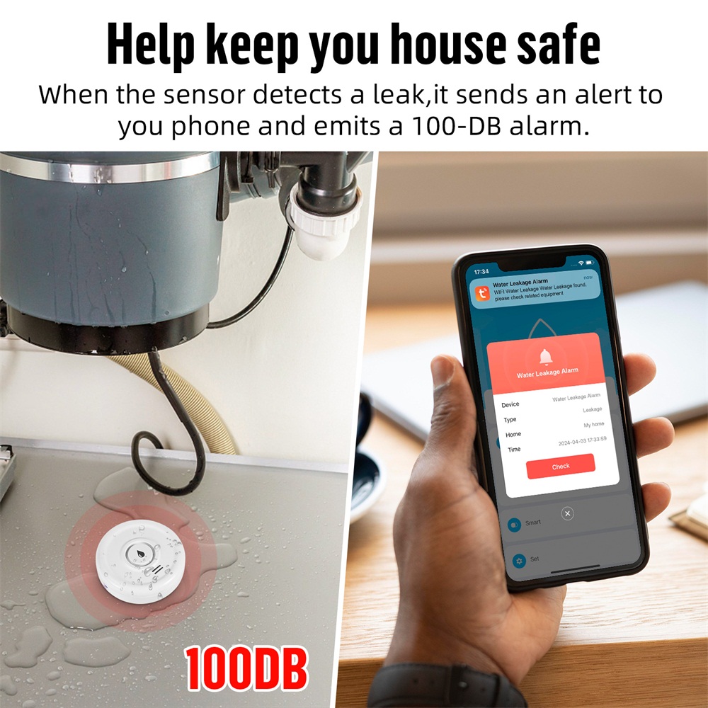Fuers detektor kebocoran air A - Home Security Tools ulasan dan harga
