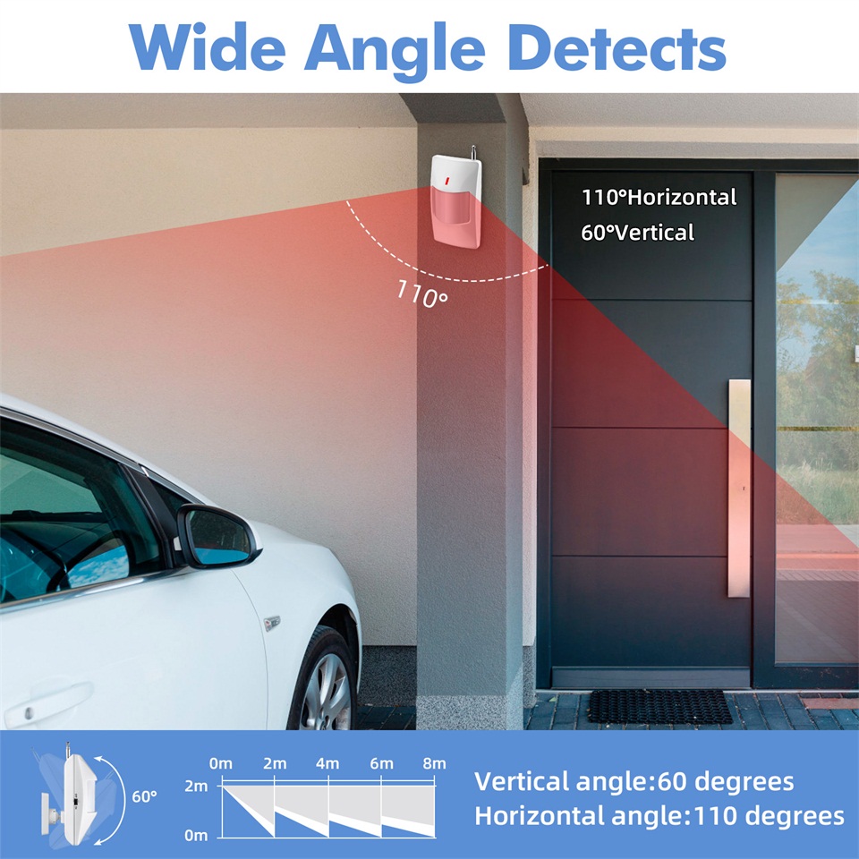 KERUI 120db Sistem Alarm Siren - Home Security Devices ulasan dan harga