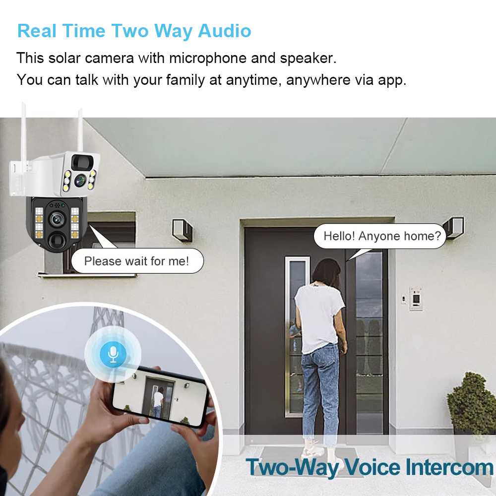 Kamera IP CCTV WiFi/4G, alat p - Home Security Tools ulasan dan harga
