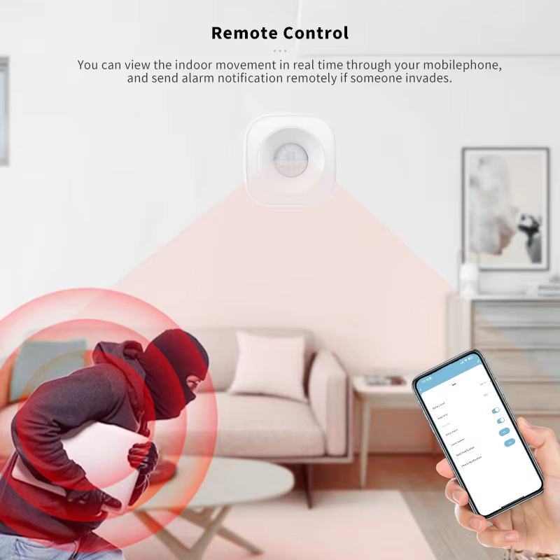 ZigBee Tuya/WiFi PIR Sensor ge - Home Security Tools ulasan dan harga
