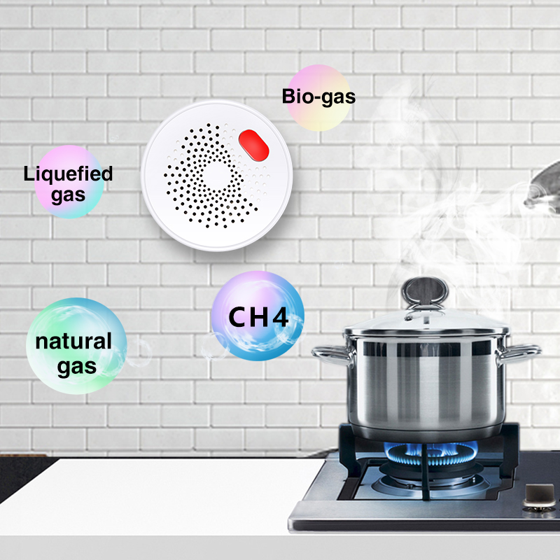 Tuya Sensor Gas alami Wifi rum - Home Security Devices ulasan dan harga